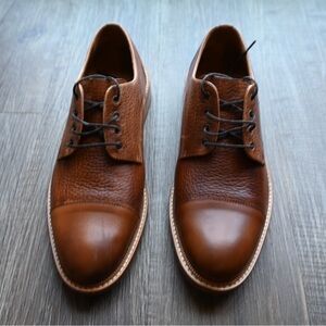 Taft Brown Leather Oxfords with Classic Design